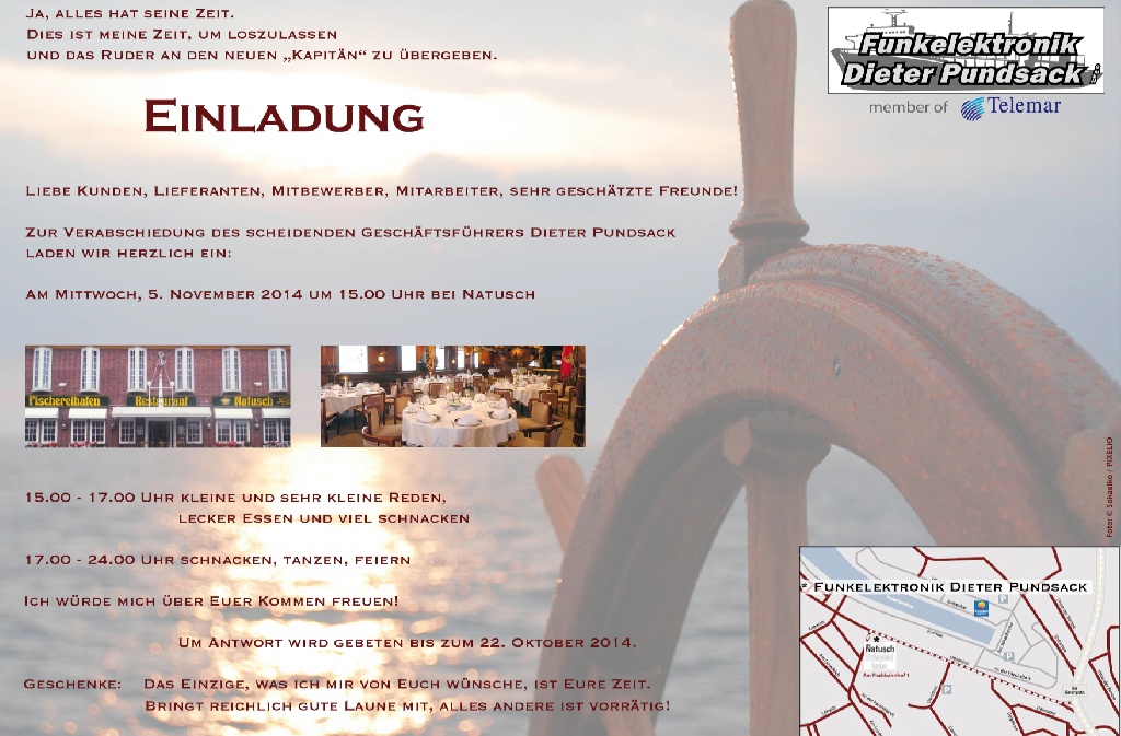 Flyer Uschi und Gerald / Barmenia